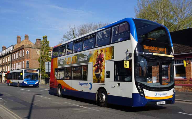 Stagecoach Oxford Alexander Dennis Enviro200 36981 & Enviro400MMC 10439